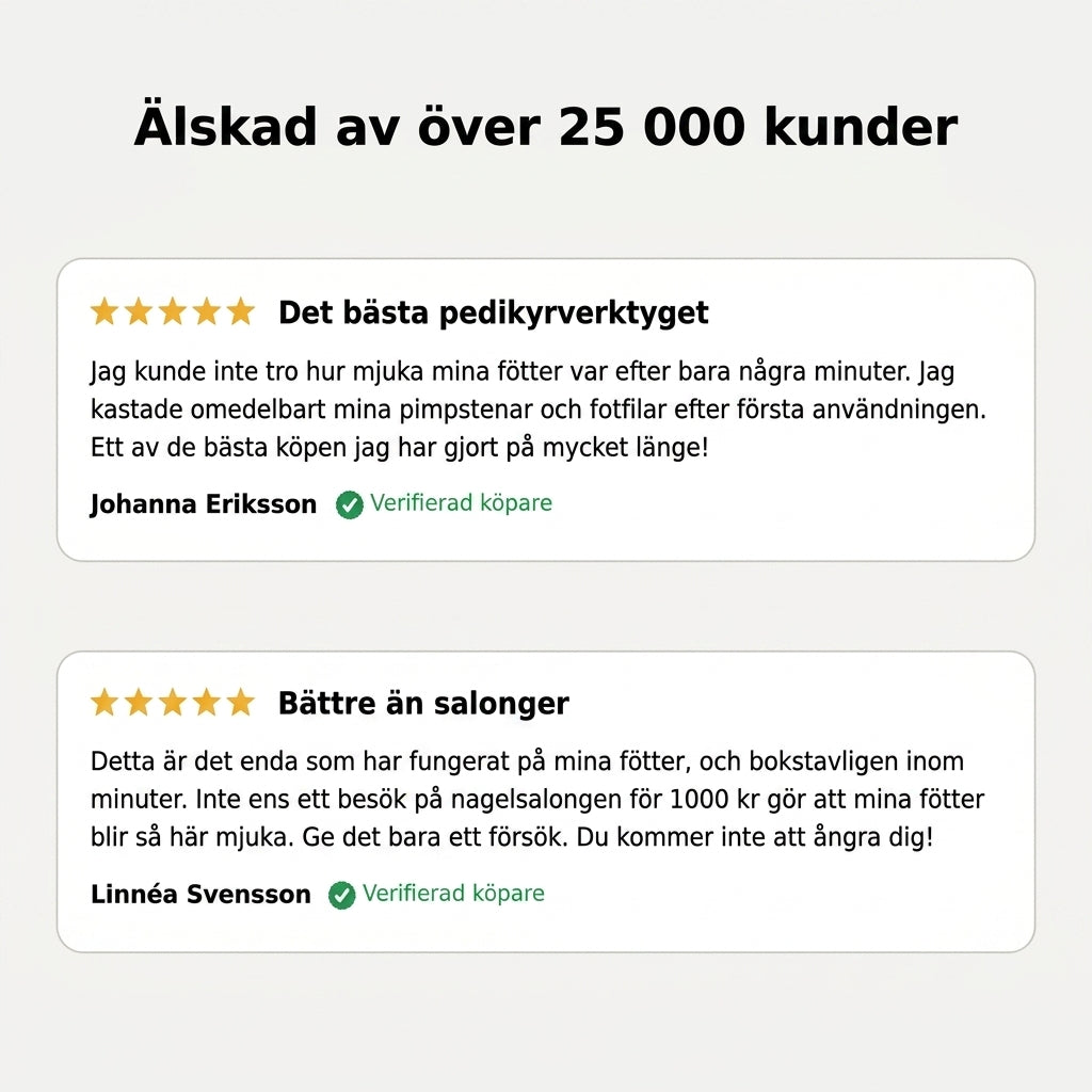 Serella™ PediCare Pro - Salongslena fötter hemma